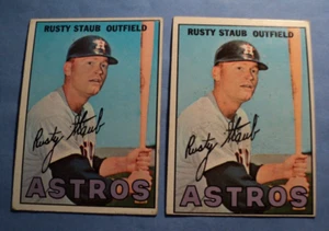 1967 Topps Baseball #73 Rusty Staub Houston Astros VG AUCT#11108 - Picture 1 of 2