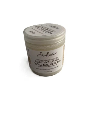 New Shea Moisture Daily Hydration Creme Sugar Scrub with 100% Virgin Coconut Oil - Image 1 of 4