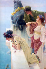 Lawrence Alma-Tadema - A Coign of Vantage (1895) - Painting Poster Print Art