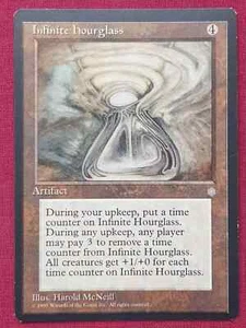 Magic The Gathering ICE AGE INFINITE HOURGLASS - Picture 1 of 1