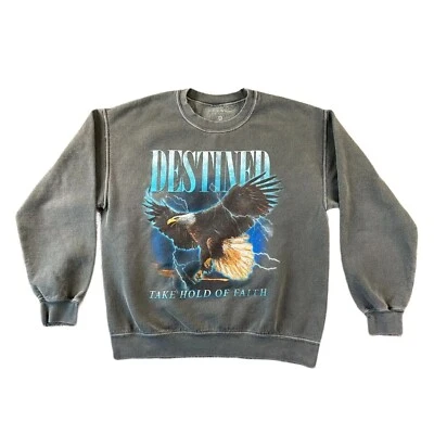Destined Take Hold of Faith Pacsun Men's Sweatshirt - NWT - Image 1 of 4