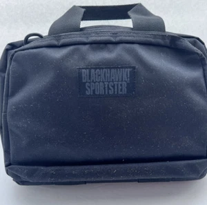 Blackhawk Sportster Firearm Pistol Gun Range Carrying Black Bag Case - Picture 1 of 7