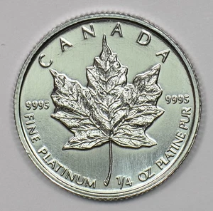 Canada 1999 10 Dollars platinum 1/4oz Platinum Maple Low mintage GL0179 combine - Picture 1 of 2