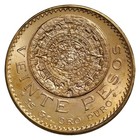 Mexican 20 Pesos Gold Coin AU-BU Condition - Random Year (0.4823 oz)