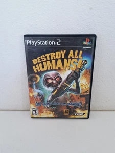 Destroy All Humans (Sony PlayStation 2, 2005) NTSC-U/C Completo En Caja Envío y devolución gratuitos - Imagen 1 de 5