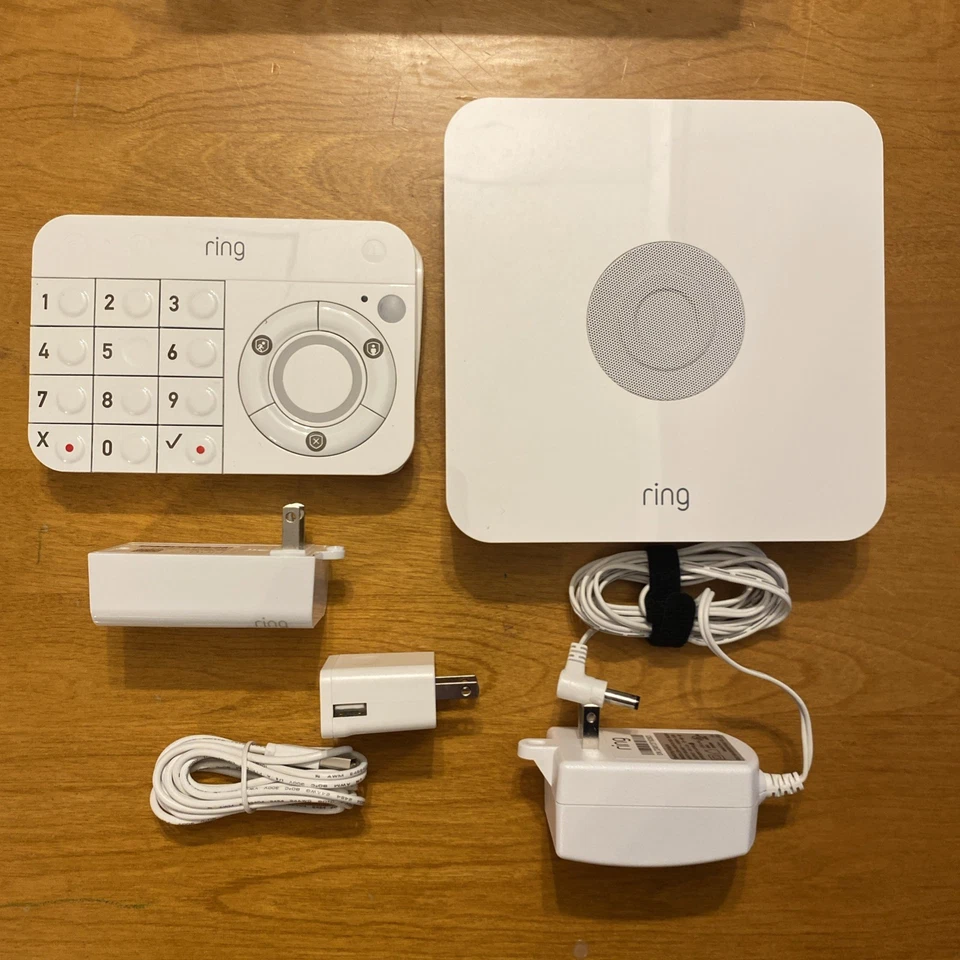 Ring Alarm Base Station/Control Board-1st Gen- 4HB1S70EN0 w/AC Adapter Z Wave - Image 1 of 4