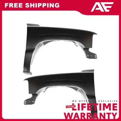 Fenders Set For 1999-2006 Chevrolet Tahoe Silverado 1500 2500 3500 Suburban - Image 1 of 4