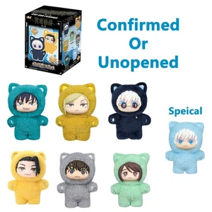Auténticos llaveros de peluche EAKI Jujutsu Kaisen oreja de gato confirmados o caja ciega - Imagen 1 de 15