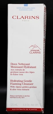 Limpiador suave hidratante CLARINS para piel normal a seca, 4,4 OZ Foto 1 de 4