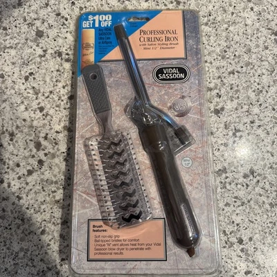Cepillo rizador profesional y salón Vidal Sassoon 1991 de colección 1/2 pulgada Foto 1 de 3