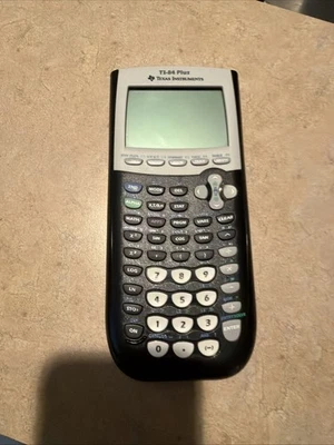Texas Instruments Ti-84 Plus Graphing Calculator Black Working - Image 1 of 4