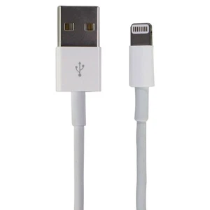 Juste Apple (3.3-ft/1m) 8-Pin À USB Câble - Blanc - Photo 1 sur 2