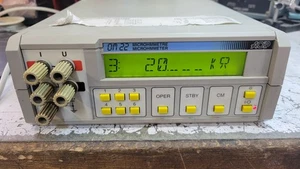 AOIP OM 22 Industrielles Tisch-Mikroohmmeter - 0,03% hohe Präzision - Bild 1 von 8