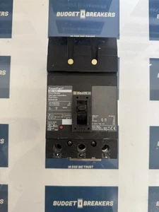 Square D QDA32125 125 Amp 3 Pole 240V I-Line PowerPact Circuit Breaker Tested - Picture 1 of 5