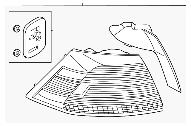 Genuine Volkswagen Tail Lamp Assembly 5GM-945-095-F - Image 1 of 2