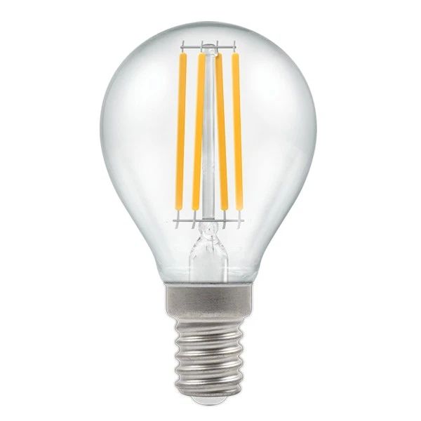 Crompton LED  Round Clear Dim 5.9W 2700K SES- - Image 1 of 1