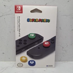 Nintendo Switch Super Mario Analog Caps (4er Set) Nintendo Store Konsole Bonus - Bild 1 von 2