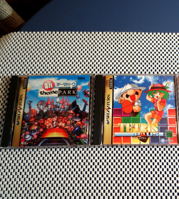 Tetris Plus /Theme Park Sega Saturn (All Mint)