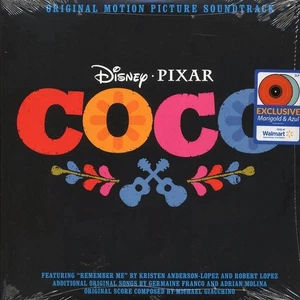 Disney Pixar COCO SOUNDTRACK Colored 2LP VINYL - NEW MINT SEALED - FREE SHIPPING - Picture 1 of 2