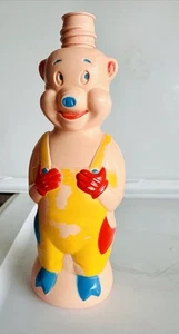 Vintage Pig Tubby Time Soap Bubble Bottle 1960’s VTG - Picture 1 of 6