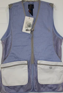 Beretta Women's Silver Pigeon Vest Size XL Lavender Blue - Picture 1 of 11