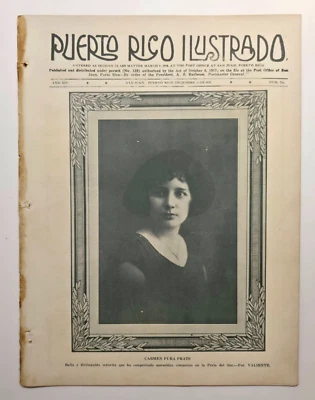 ANTIQUE MAGAZINE / PUERTO RICO ILUSTRADO / 1923 #96 - Image 1 of 4