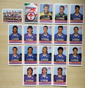 18 FIGURINE CALCIATORI CALCIO FLASH 91 1990-91 FIORENTINA NUOVE - Picture 1 of 1