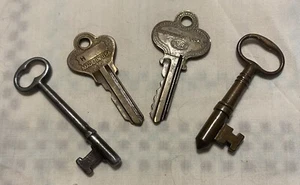 Vintage Antique Keys Skeleton & Fraim & ILCO - Picture 1 of 5