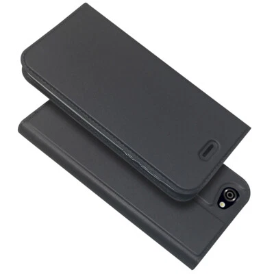 For Sharp SHV39 Magnetic Leather Flip Wallet Phone Case Protector Cover New - Image 1 of 4