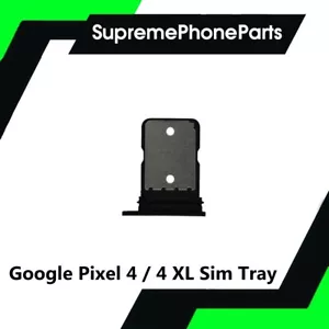For Google Pixel 4 / 4 XL Replacement Sim Tray Holder ( Black ) -UK Stock - Picture 1 of 1