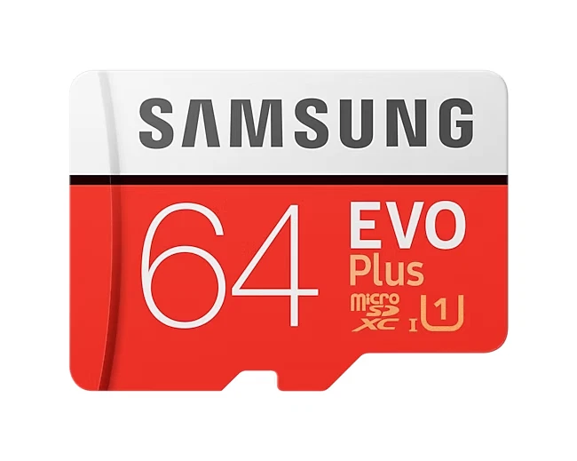 Brand New Samsung EVO 64GB Micro SD Card Class 10 for Cameras, Phones and Tablet - Image 1 of 1