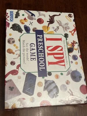 I Spy Preschool Game Briarpatch Vintage 1997 See The Words New Sealed - Image 1 of 2