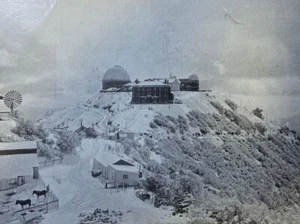 1895 Vintage Magazine Illustration Lick Observatory Mt. Hamilton California - Picture 1 of 2