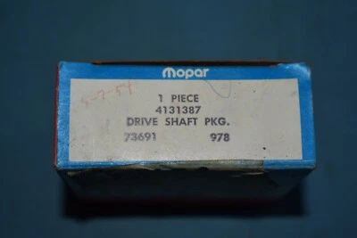 1979-1987 Dodge Omni Plymouth Horizon Mopar 4131387 Rear Wiper Pivot Shaft NOS - Image 1 of 4