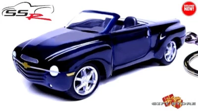 🎁 🏁 🍁 🆕 VERY RARE KEYCHAIN BLUE CHEVY SSR CUSTOM Ltd Ed. 💕 GREAT GIFT💕💙🎁 - Image 1 of 4
