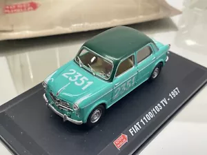 METRO FIAT 1100/103 TV 1957 MILLE MIGLIA #2351 -GREEN 1:43- GOOD CONDITION - Imagen 1 de 4