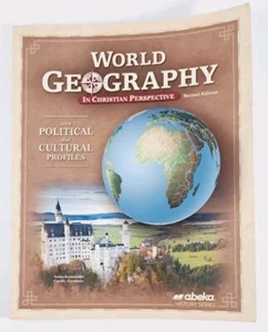 Abeka World Geography In Christian Perspective- Second Edition 7-12 Grade - Picture 1 of 6