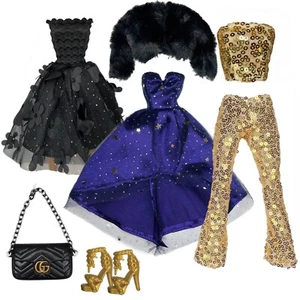 Eledoll Clothes Fashion Pack for 12 inch Fashion Doll MIDNIGHT DATE Set