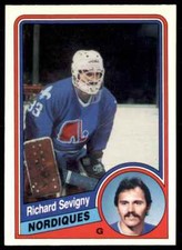 1984-85 O-Pee-Chee Richard Sevigny Quebec Nordiques #289