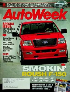 AutoWeek Magazine August 16, 2004 Ford F-150, Chrysler 300C SRT-8 Revealed - Picture 1 of 2