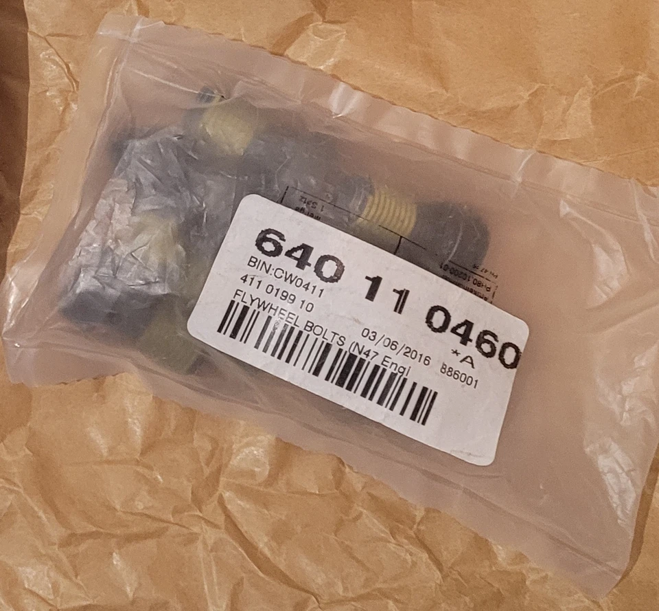 Flywheel Bolts 411019910 (640110460) New - Image 1 of 1