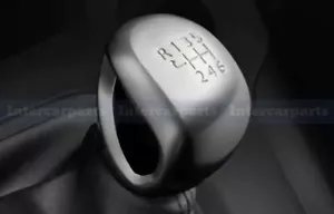 Pomo de cambio genuino cromado y negro para Peugeot 208 308 3008 5008 RCZ 6 velocidades - Imagen 1 de 2