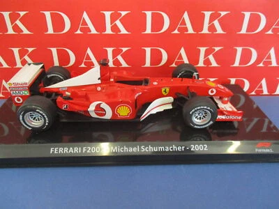 Die cast 1/24 Modellino Auto F1 Ferrari F2002 2002 M. Schumacher - Immagine 1 di 4