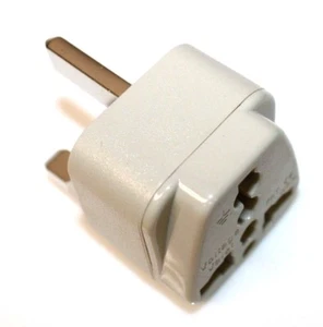 Universal EU UK AU to US USA AC Travel Power Plug Adapter - Picture 1 of 2