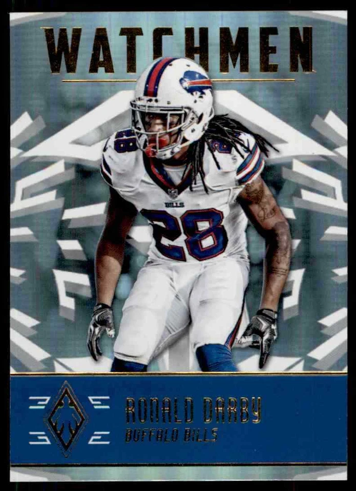 2016 PHOENIX WATCHMEN RONALD DARBY BUFFALO BILLS #WM-RD INSERT - Image 1 of 2