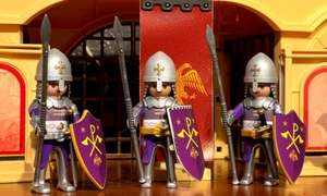 Playmobil Knights Byzantines Crusades Custom Made - Byzantine Scutatoi Soldiers! - Picture 1 of 16