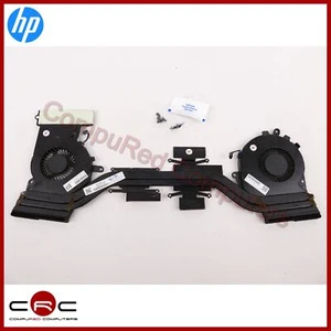 HP Omen 15-ce Serie Heatsink with fans 931246-001 929456-001 929455-001 - Picture 1 of 4