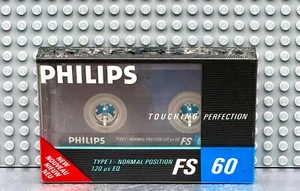 CINTA DE CASETE BLANCA PHILIPS FS 60 VS. III TIPO I (1) (SELLADA) - Imagen 1 de 3