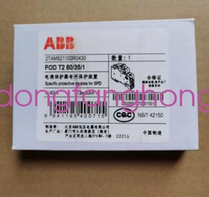 1 szt. ABB POD T2 80/35/1 Ochrona przeciwprzepięciowa Dedykowane urządzenie ochronne FedEX lub DHL - Zdjęcie 1 z 1
