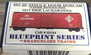 Branchline Blueprint Series HO Kit #1017 50’ Sgl Door Boxcar Erie Lackawanna - Picture 1 of 4